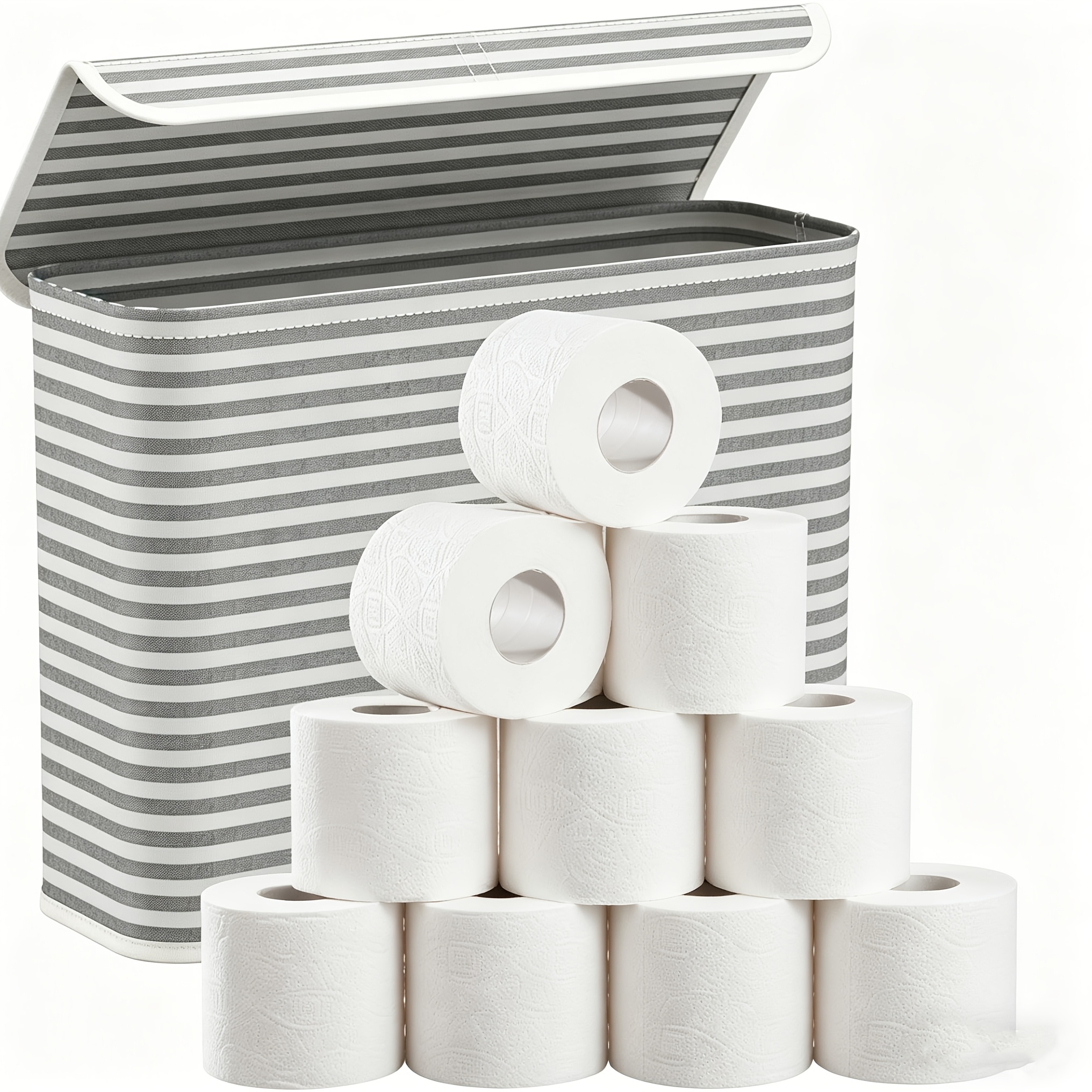 Toilet Paper Holder - Toilet Paper Storage Holder for 9