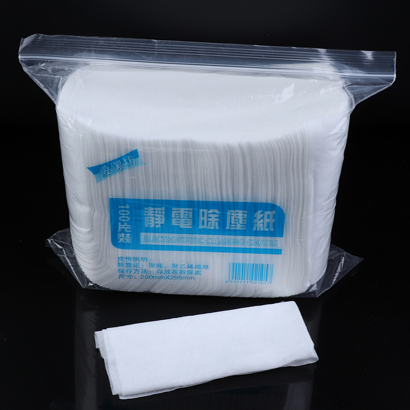 Jet Home Bathroom Accessories - 100pcs Disposable Electrostatic Dust Removal Mop