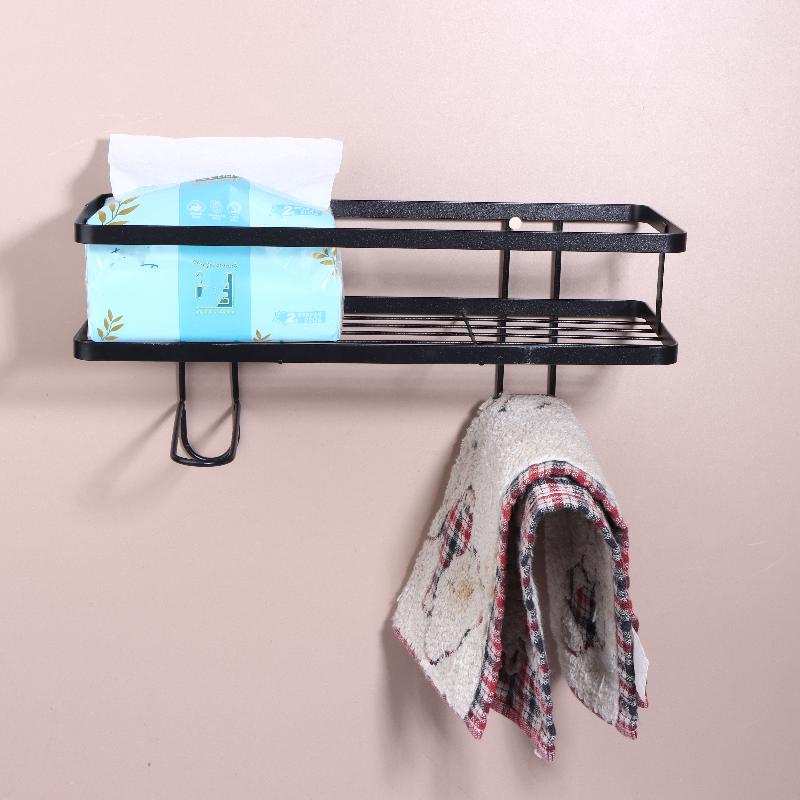 Jet Home Bathroom Accessories - Bathroom Shelves No Punching Required Multi
