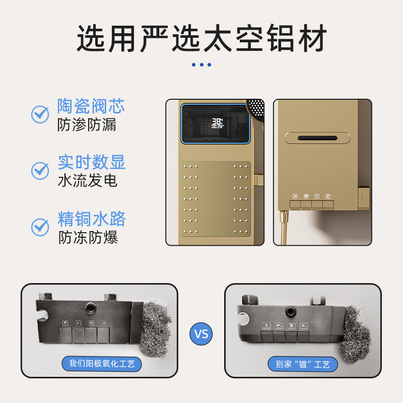 Space-Gray Smart Digital Displ - огляд і ціна Home Bathroom