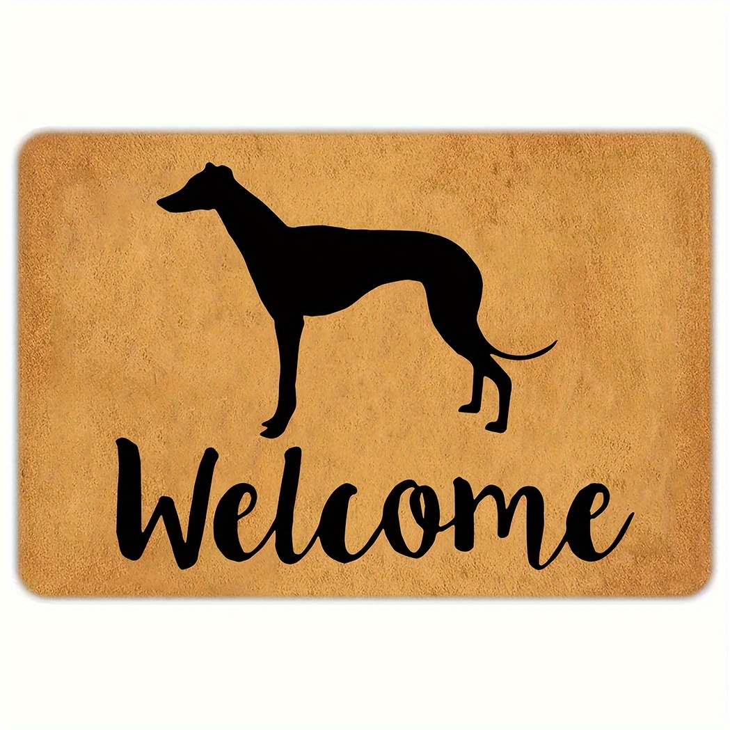 Greyhound Welcome Door Mat, No - огляд і ціна Home Bathroom Rugs