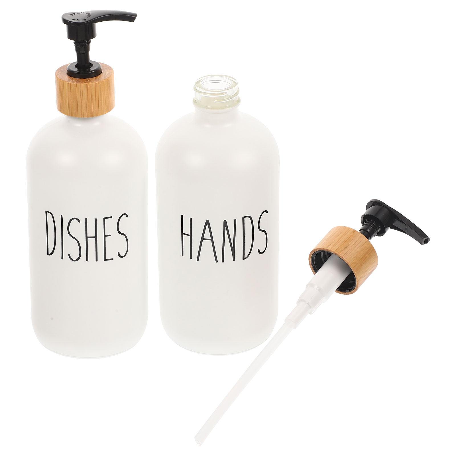 2Pcs Manual Soap Dispenser Gla - огляд і ціна Glass Soap Dish