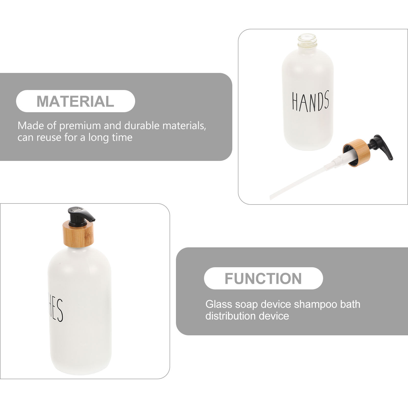 2Pcs Manual Soap Dispenser Gla - огляд і ціна Glass Soap Dish