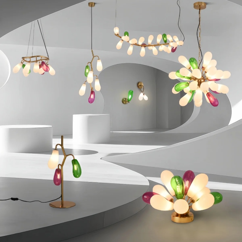 Modern Eggplant Design Colored - огляд і ціна Home Bathroom Lighting Design