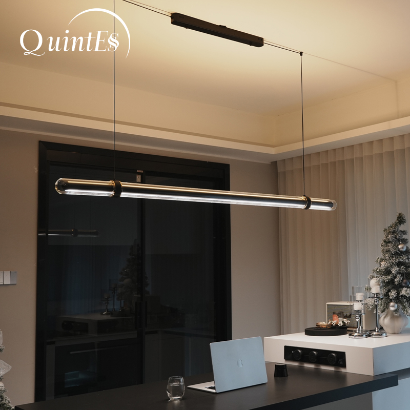 Luxury Black Long Dining Room  - огляд і ціна Home Bathroom Lighting Design
