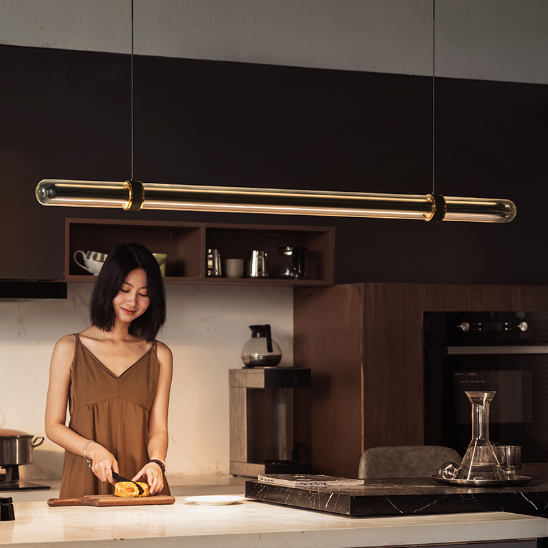 Luxury Black Long Dining Room  - огляд і ціна Home Bathroom Lighting Design