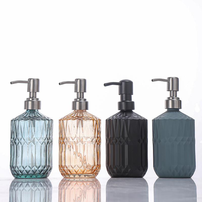 Diamond Textured Glass Hand So - огляд і ціна Glass Soap Dish