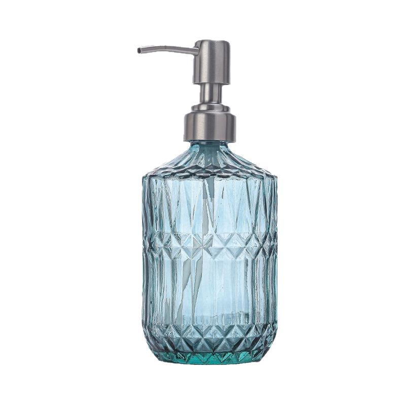 Diamond Textured Glass Hand So - огляд і ціна Glass Soap Dish