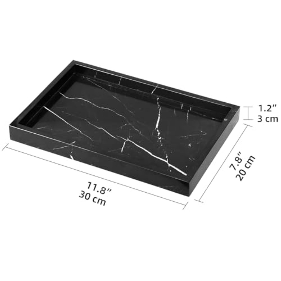 Marble Bathroom Vanity Tray, N - огляд і ціна Home Bathroom