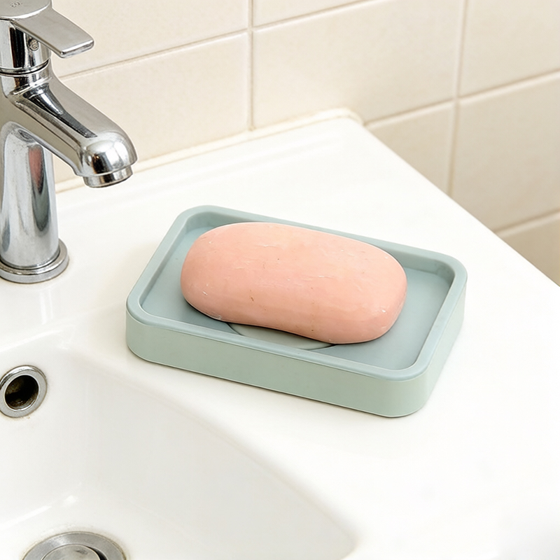 Double Layer Soap Dish with Dr - огляд і ціна Glass Soap Dish