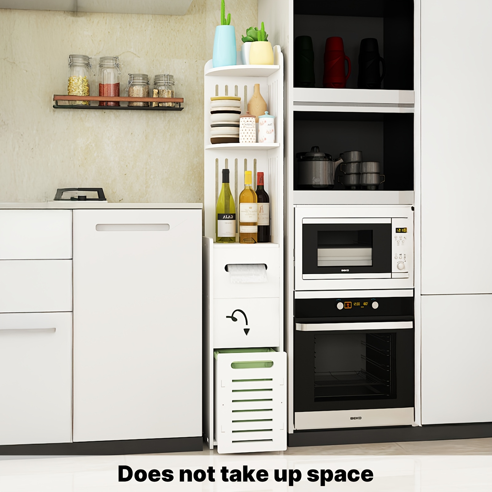Space-Saving Bathroom Cabinet, - огляд і ціна Home Bathroom Cabinets