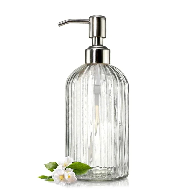 Soap Dispenser Bathroom Clear  - огляд і ціна Glass Soap Dish