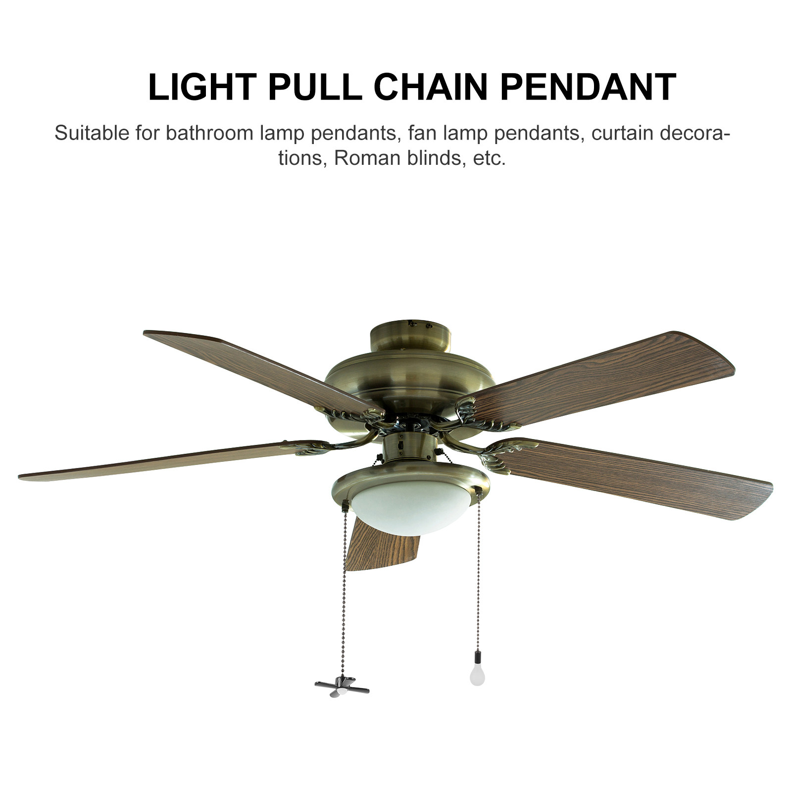 2Pcs Light Pull Chain Extensio - огляд і ціна Home Bathroom Lighting Design