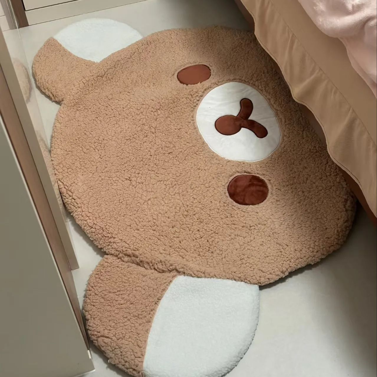 Cartoon Rilakkumas Plush Rug K - огляд і ціна Home Bathroom Rugs