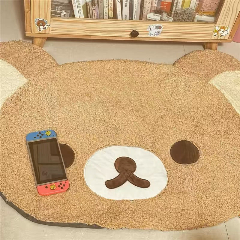 Cartoon Rilakkumas Plush Rug K - огляд і ціна Home Bathroom Rugs