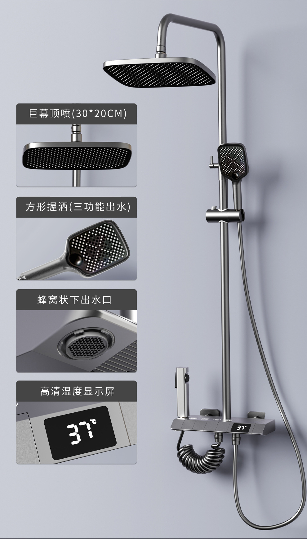 New Fashioned Brass Gun Grey P - огляд і ціна Home Bathroom