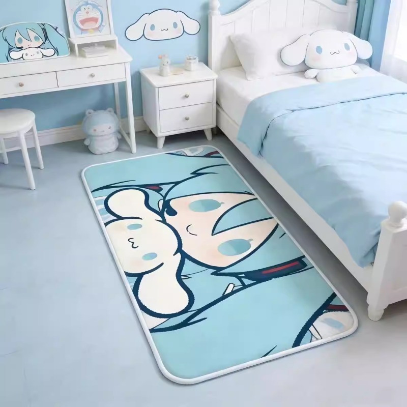 Cartoon animation Hatsune Miku - огляд і ціна Home Bathroom Rugs