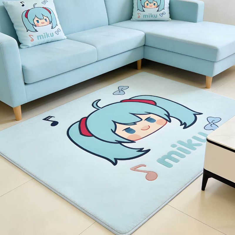 Cartoon animation Hatsune Miku - огляд і ціна Home Bathroom Rugs