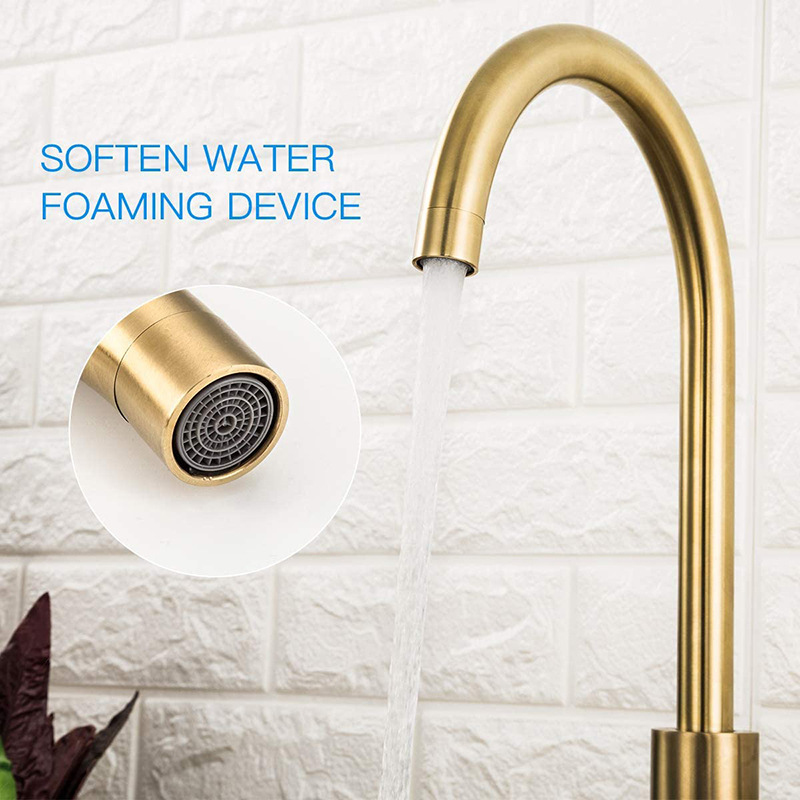 Stainless Steel Brushed Gold F - огляд і ціна Home Hardware Bathroom Sinks