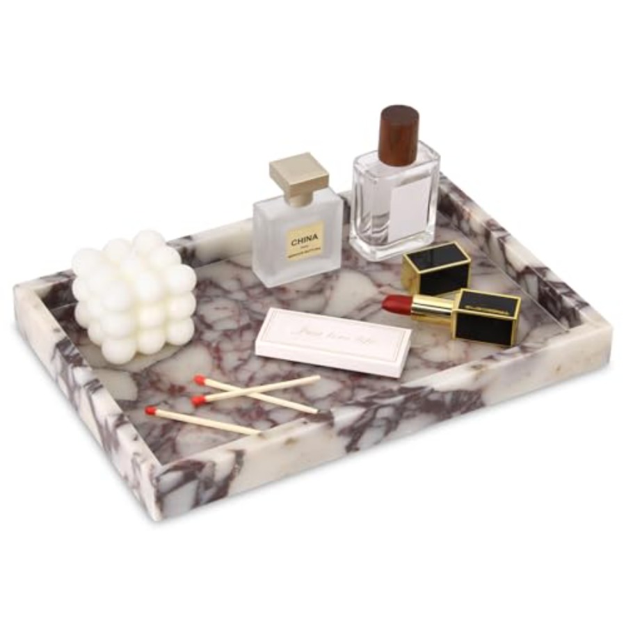 Marble Bathroom Vanity Tray, N - огляд і ціна Home Bathroom