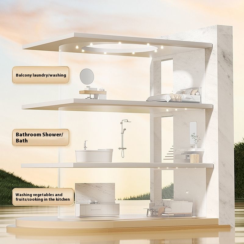 Pre-shower head, shower set fo - огляд і ціна Home Bathroom