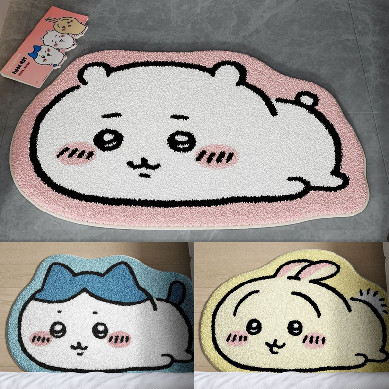 Chiikawa Cartoon Rug Anime Hac - огляд і ціна Home Bathroom Rugs