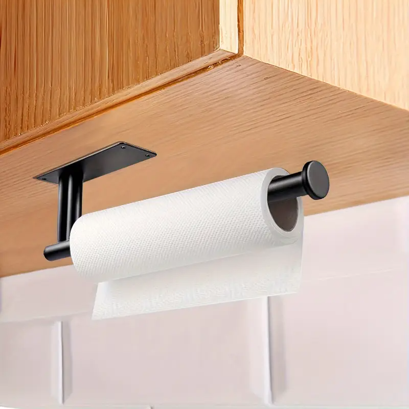 1PC Paper Towel Holder Under C - огляд і ціна Home Bathroom Cabinets
