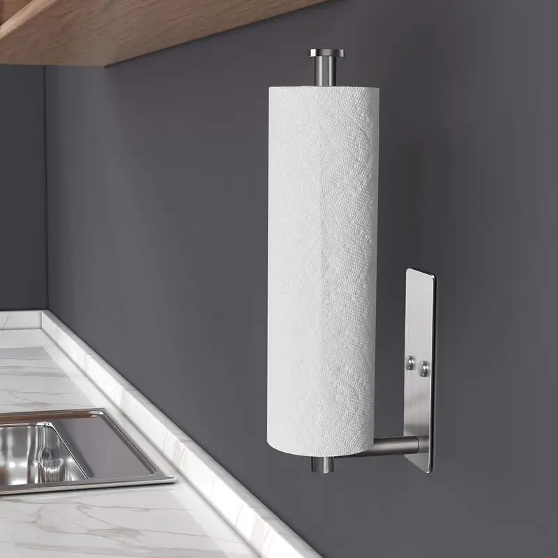 1PC Paper Towel Holder Under C - огляд і ціна Home Bathroom Cabinets