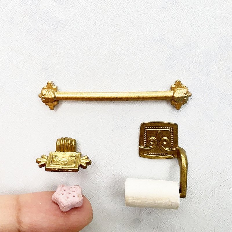 1/12 Dollhouse Simulation Pape - огляд і ціна Jet Home Bathroom Accessories