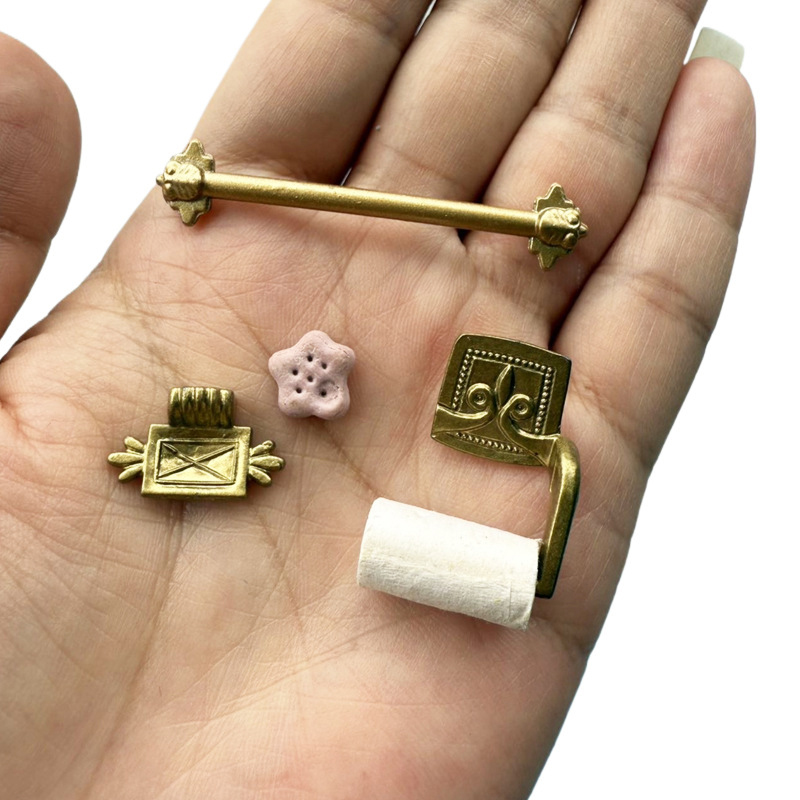 1/12 Dollhouse Simulation Pape - огляд і ціна Jet Home Bathroom Accessories