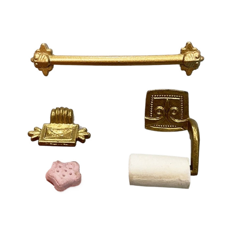 1/12 Dollhouse Simulation Pape - огляд і ціна Jet Home Bathroom Accessories