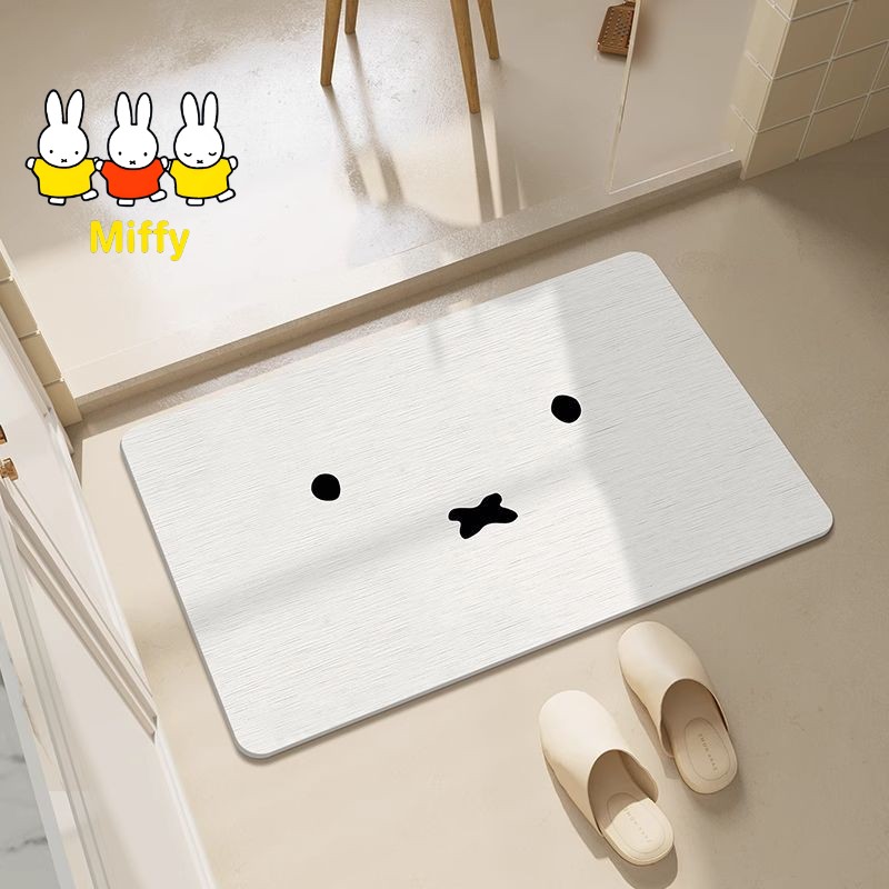 Kawaii Miffy Floor Mat Simple  - огляд і ціна Home Bathroom Rugs