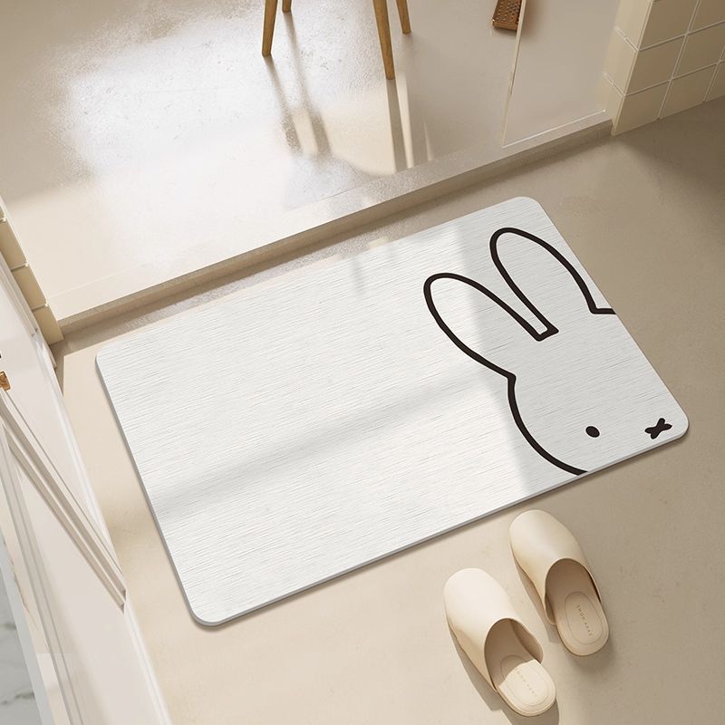 Kawaii Miffy Floor Mat Simple  - огляд і ціна Home Bathroom Rugs