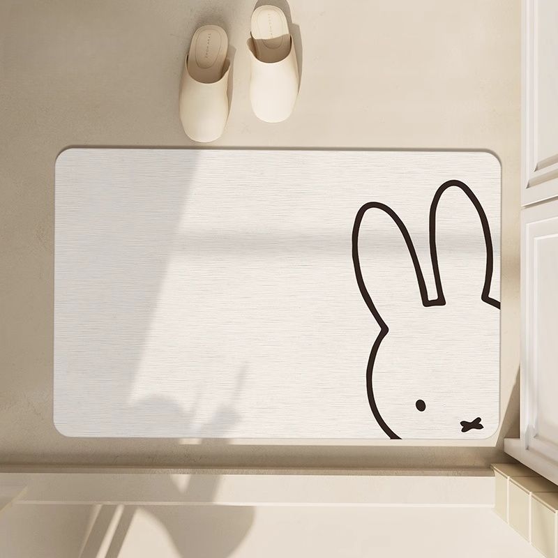 Kawaii Miffy Floor Mat Simple  - огляд і ціна Home Bathroom Rugs