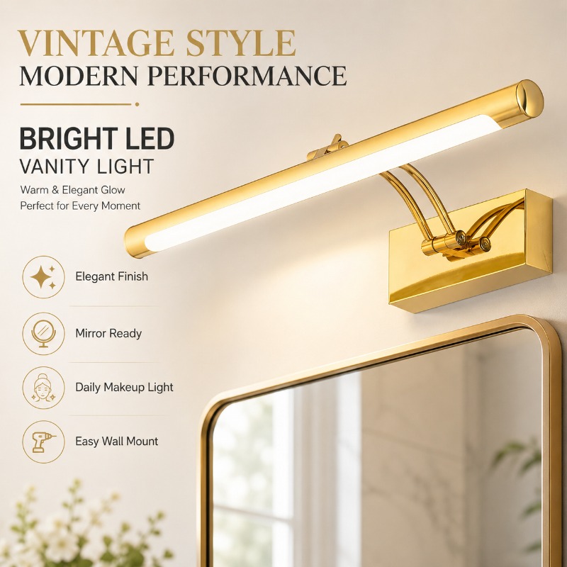 40cm 55cm 70cm Vintage LED Van - огляд і ціна Home Bathroom Cabinets