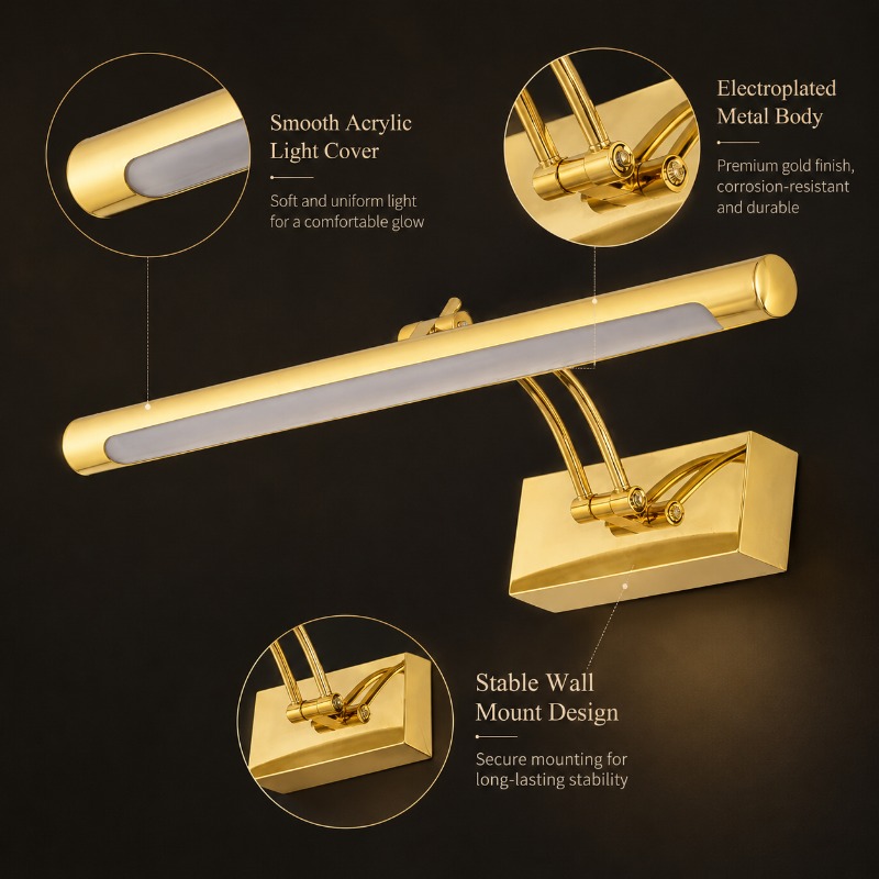 40cm 55cm 70cm Vintage LED Van - огляд і ціна Home Bathroom Cabinets