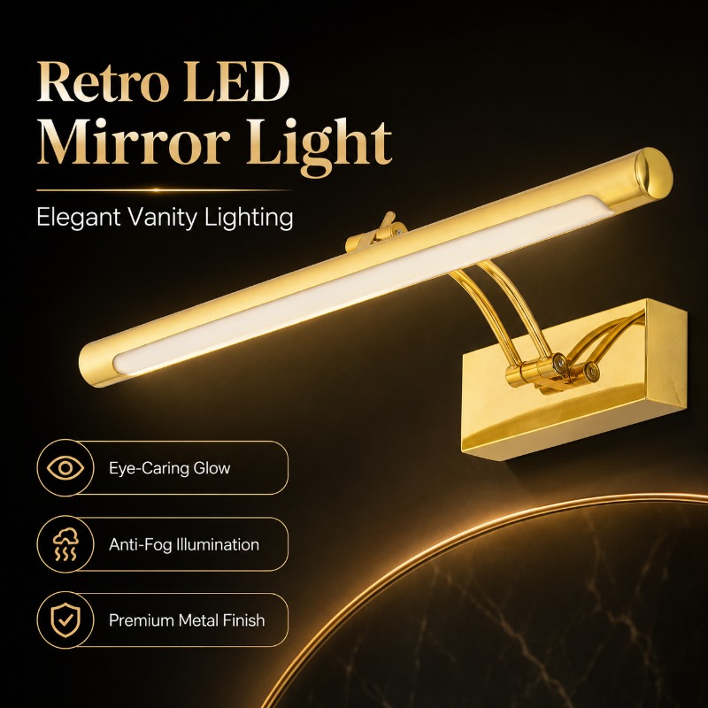 40cm 55cm 70cm Vintage LED Van - огляд і ціна Home Bathroom Cabinets