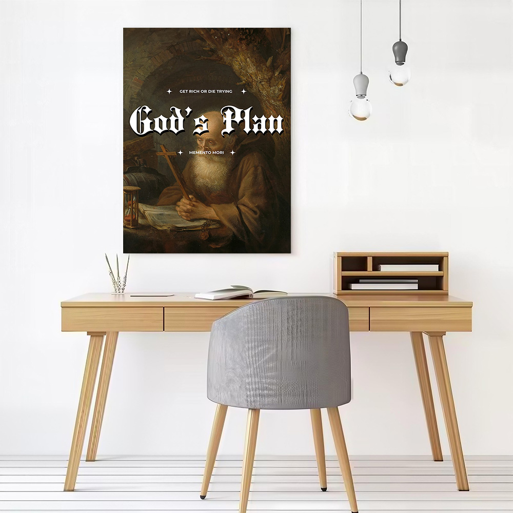 God's Plan - Memento Mori Canv - огляд і ціна Home Bathroom Plan