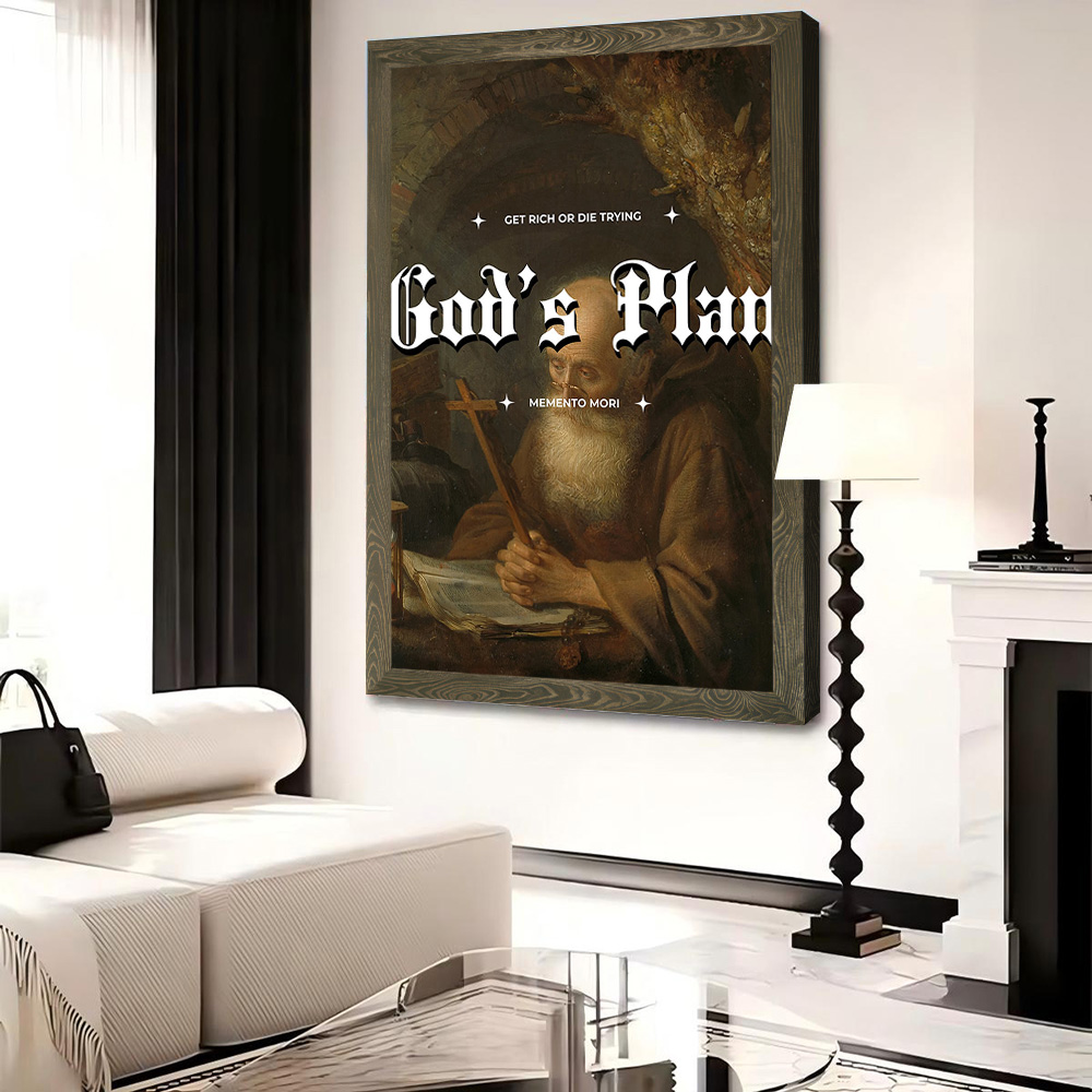 God's Plan - Memento Mori Canv - огляд і ціна Home Bathroom Plan