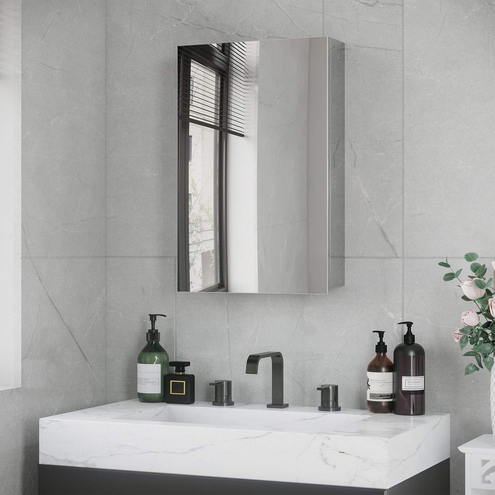 Bathroom Cabinet Wall Mounted  - огляд і ціна Home Bathroom Cabinets