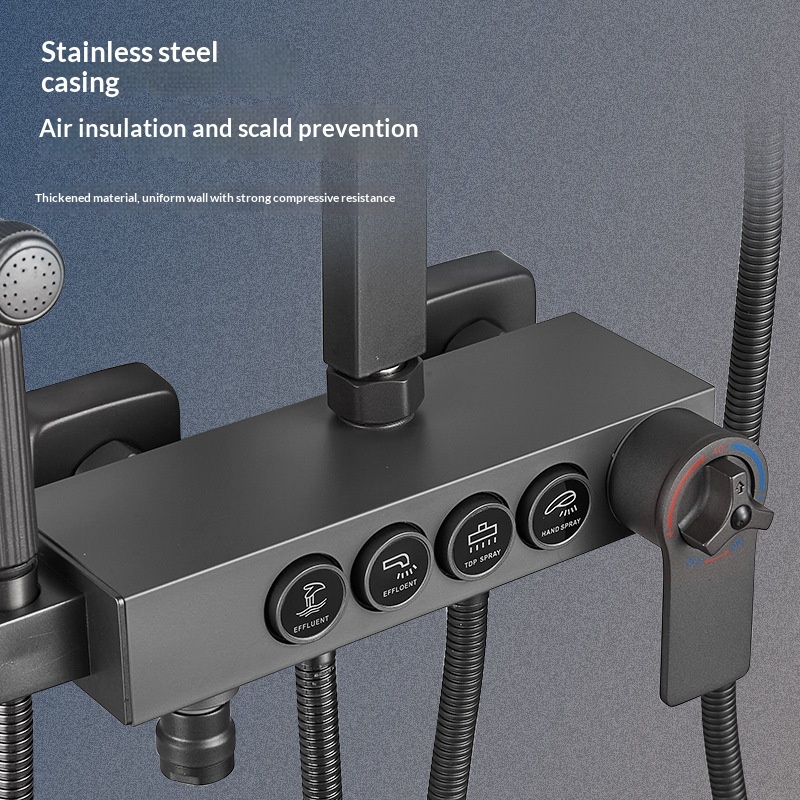 Stainless Steel Shower Set Ant - огляд і ціна Home Bathroom