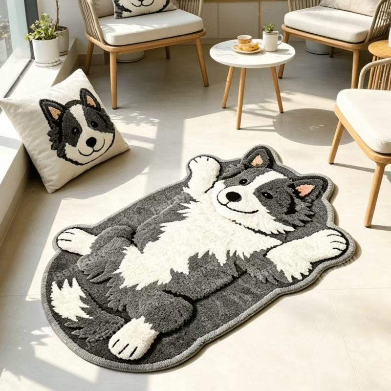 VIKAMA Cute 3D Stereoscopic Ca - огляд і ціна Home Bathroom Rugs