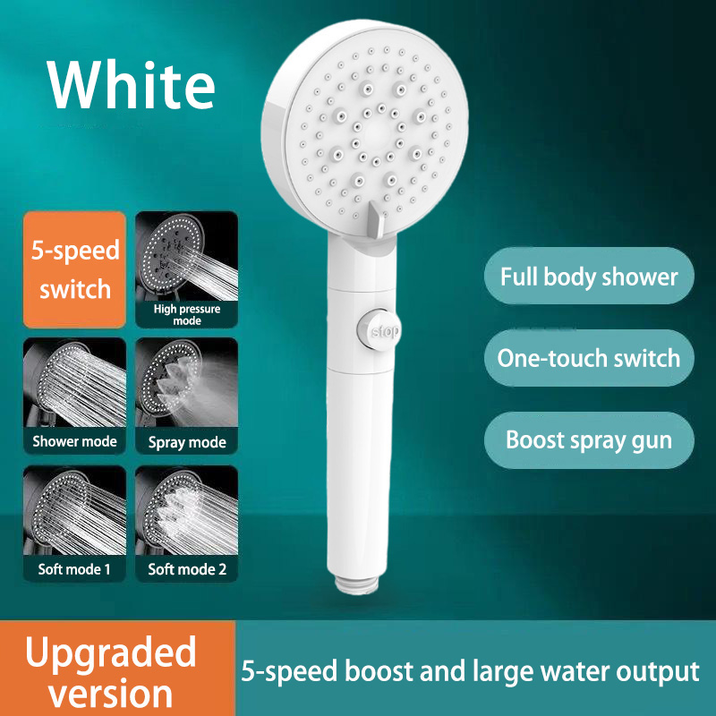 Pressure Boosting Shower Head  - огляд і ціна Home Bathroom