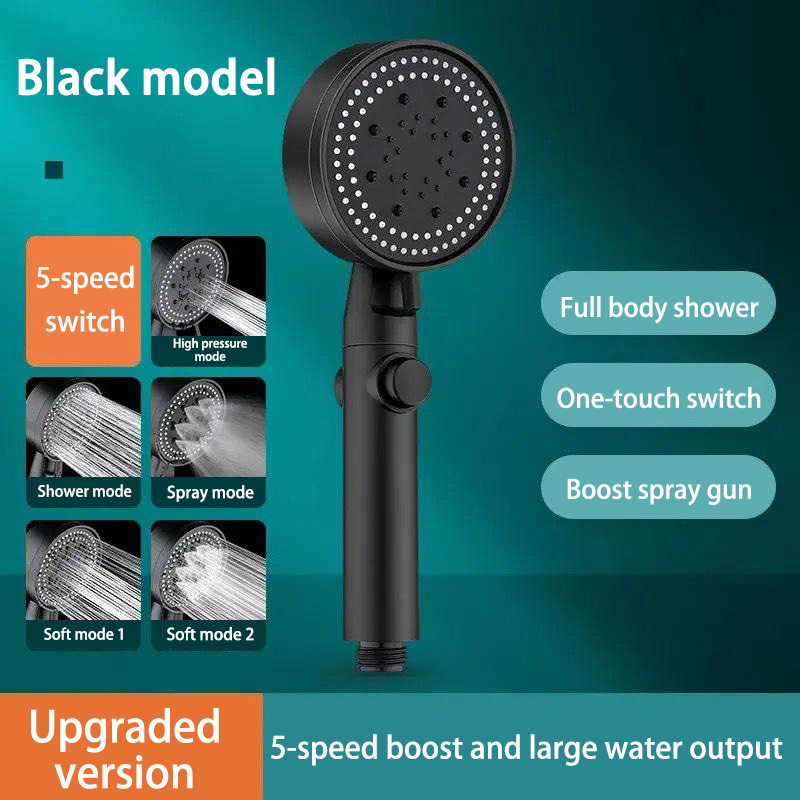 Pressure Boosting Shower Head  - огляд і ціна Home Bathroom