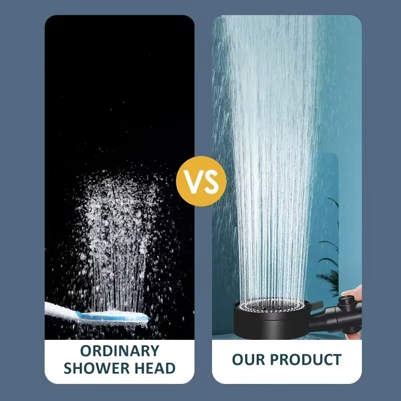 Pressure Boosting Shower Head  - огляд і ціна Home Bathroom