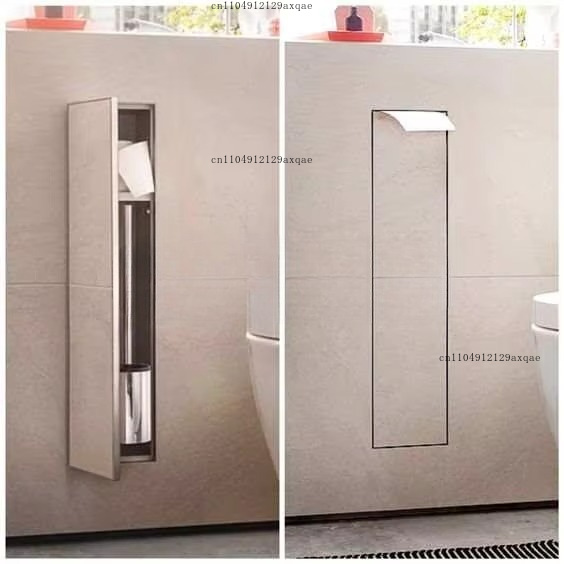 304 Stainless Steel Embedded W - огляд і ціна Toilet Paper Holder