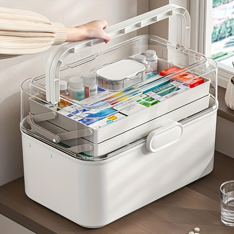 Large Capacity Clear Lid Medic - огляд і ціна Home Bathroom Cabinets