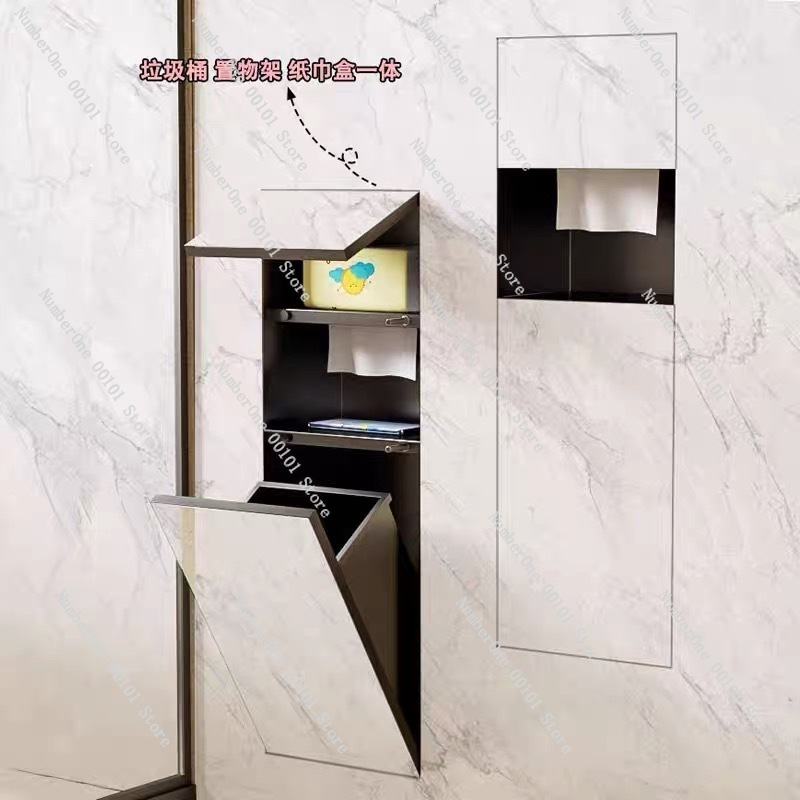 304 Stainless Steel Recessed W - огляд і ціна Toilet Paper Holder