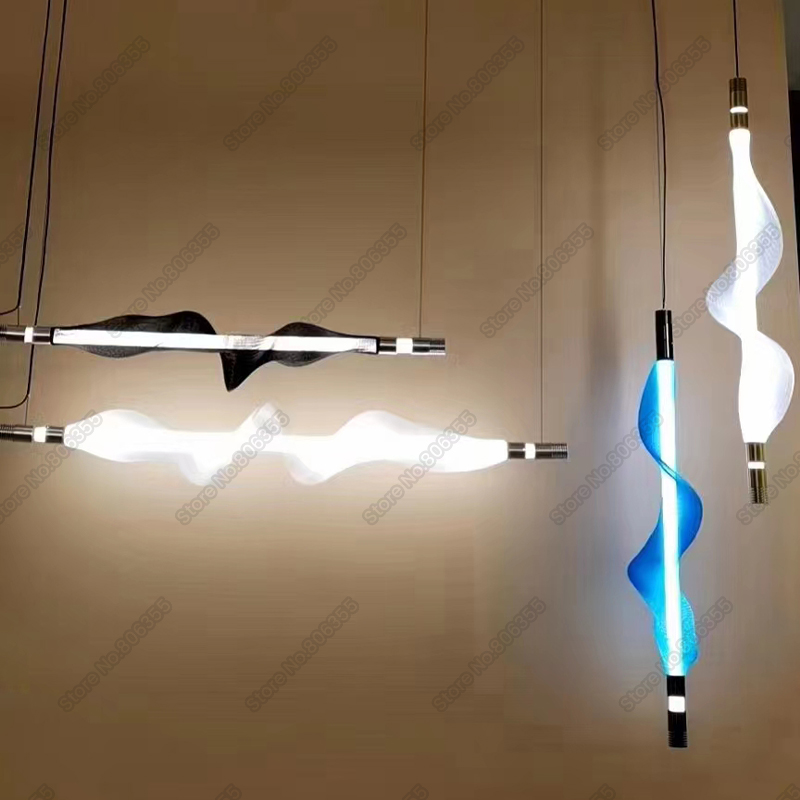 Modern Designer  LED Pendant L - огляд і ціна Home Bathroom Lighting Design