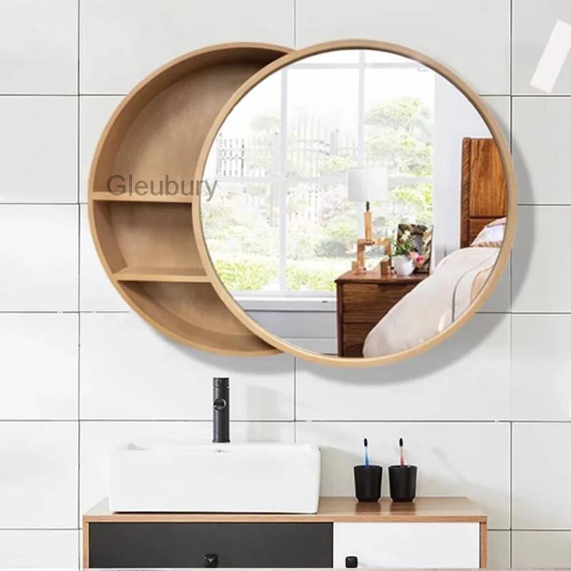 Solid Wood Bathroom Dressing M - огляд і ціна Home Bathroom Cabinets